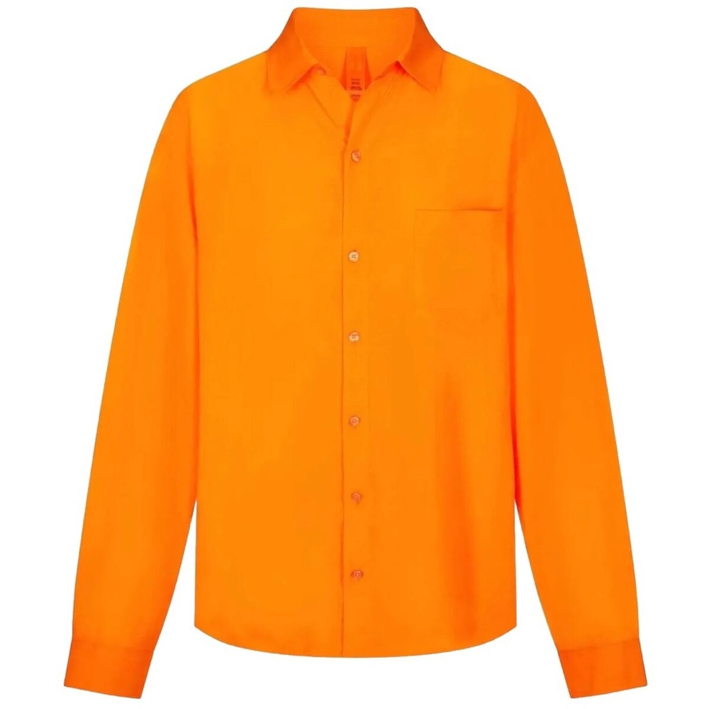 SKIMS LONG SLEEVE BUTTON UP COVERUP, NWT